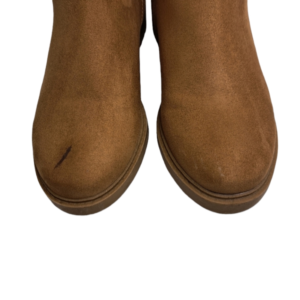 ESPRIT Women's Suede Ankle Boots Brown Size 7.5 M - Picture 7 of 16